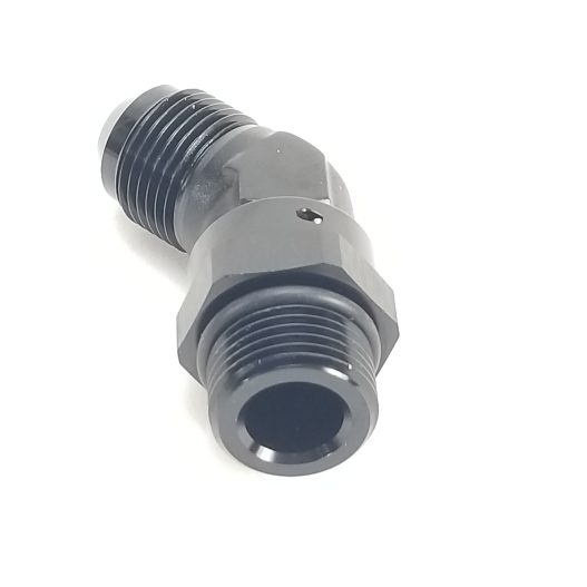 -10 ORB to -10AN 45 Degree Adapter Fitting - Vibrant 16948 - Image 2