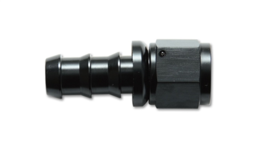 -10AN Pushlock Hose End - Straight - Black - Vibrant 22010