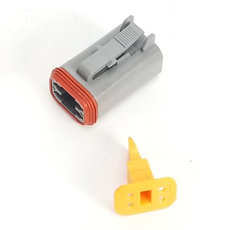 4 Pin Deutsch DT Male/Female Connector Kit - Solid Contacts - WARR Performance 58-0058 - Image 4