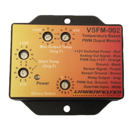 Lingenfelter VSFM-002 Variable Speed Fan & Pump Temperature & Speed Controller
