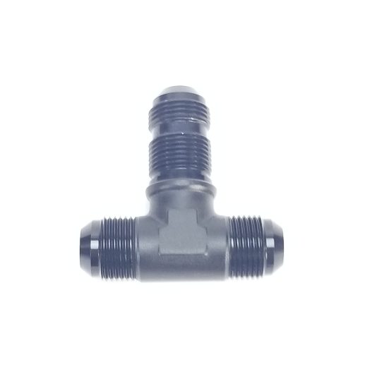 -12AN Bulkhead Tee w/Nut - Black - WARR performance 47-0076 - Image 3