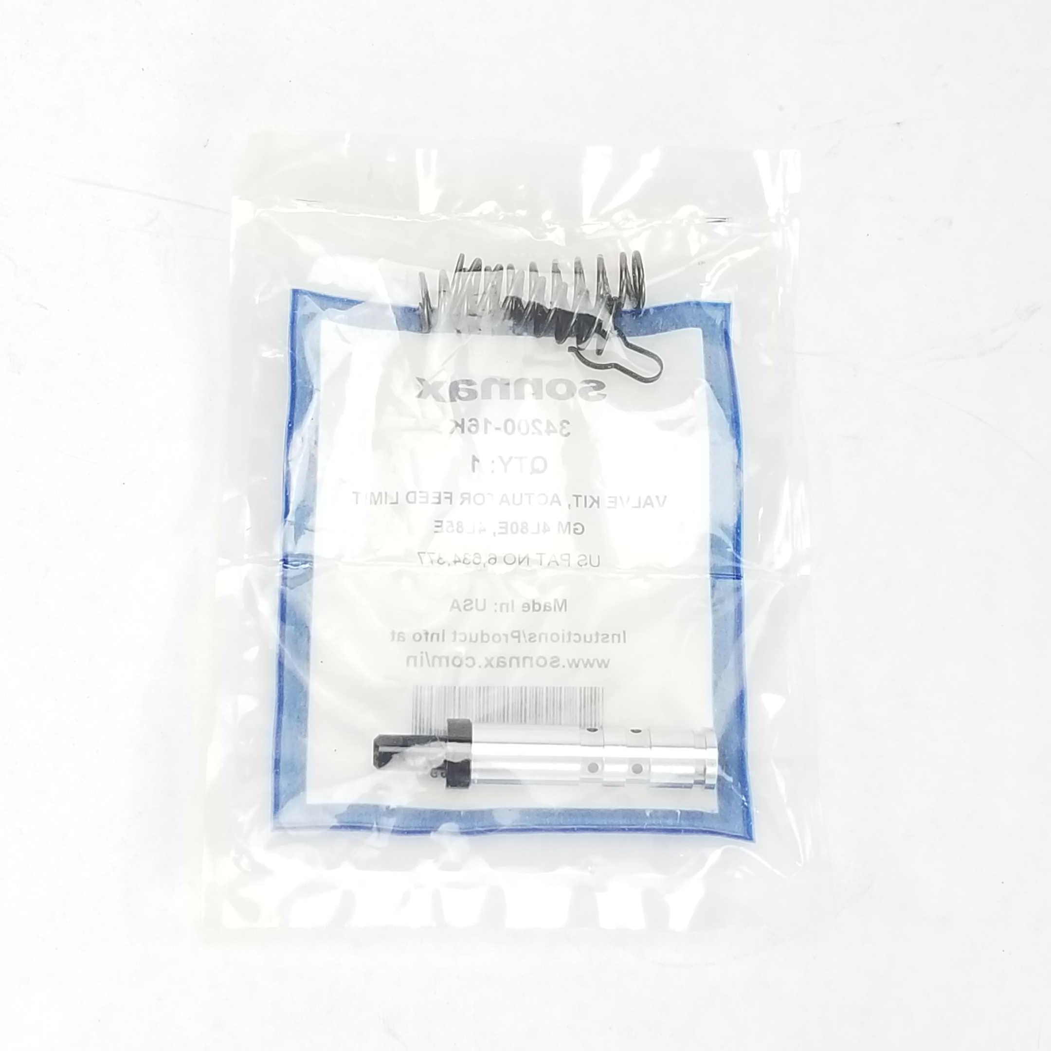 Actuator Feed Limit Valve Kit - 4L80E - Sonnax 34200-16K - Image 2