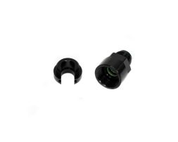 -6AN to 3/8" Quick Connect Adapter - Black - WARR Performance 47-0083