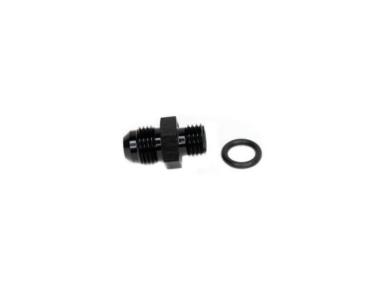 -6AN to M12x1.5 O-ring Adapter (LS Cylinder Head) - Black - WARR Performance 47-0081