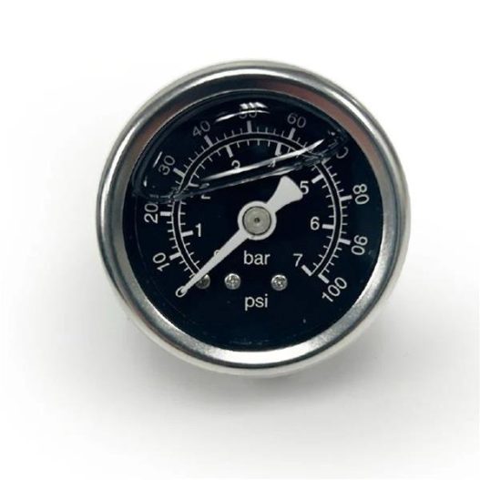 Fuel Pressure Gauge 0-100 PSI - BluePrint Engines 15633