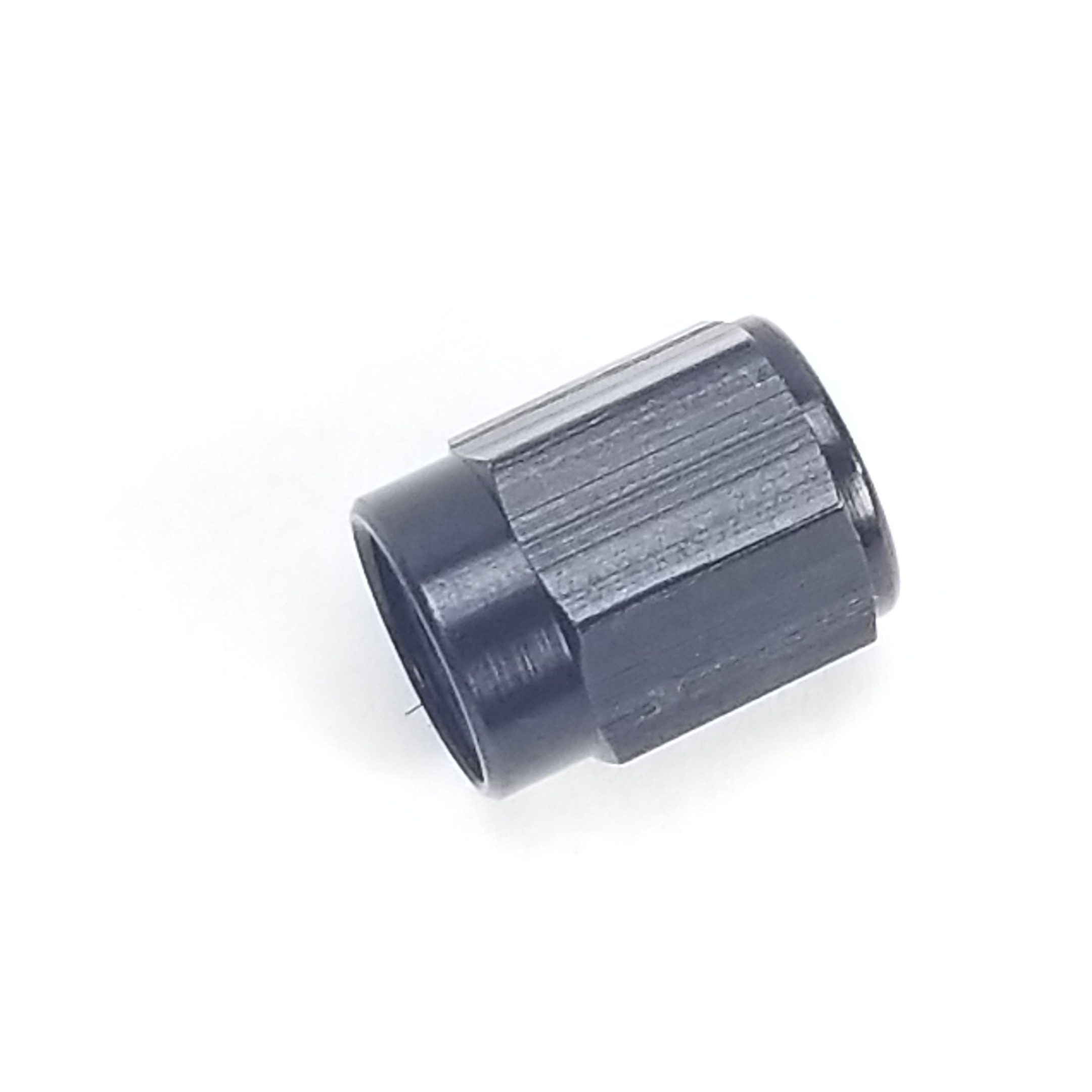 -3AN Tube Nut & Sleeve - Pair - Black Anodized - 47-0110 - Image 3